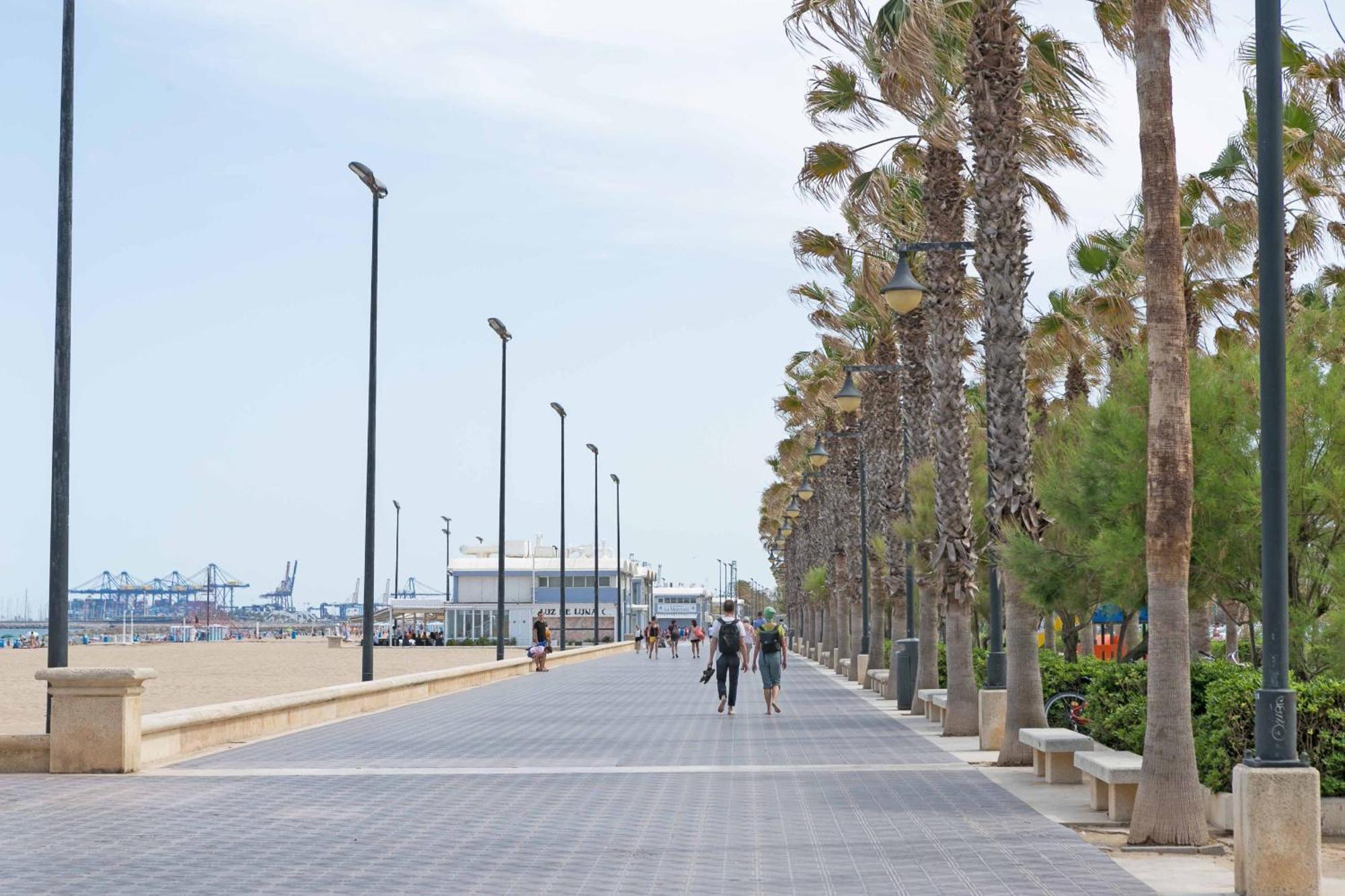 Malvarrosa Las Arenas Access Valensiya Dış mekan fotoğraf