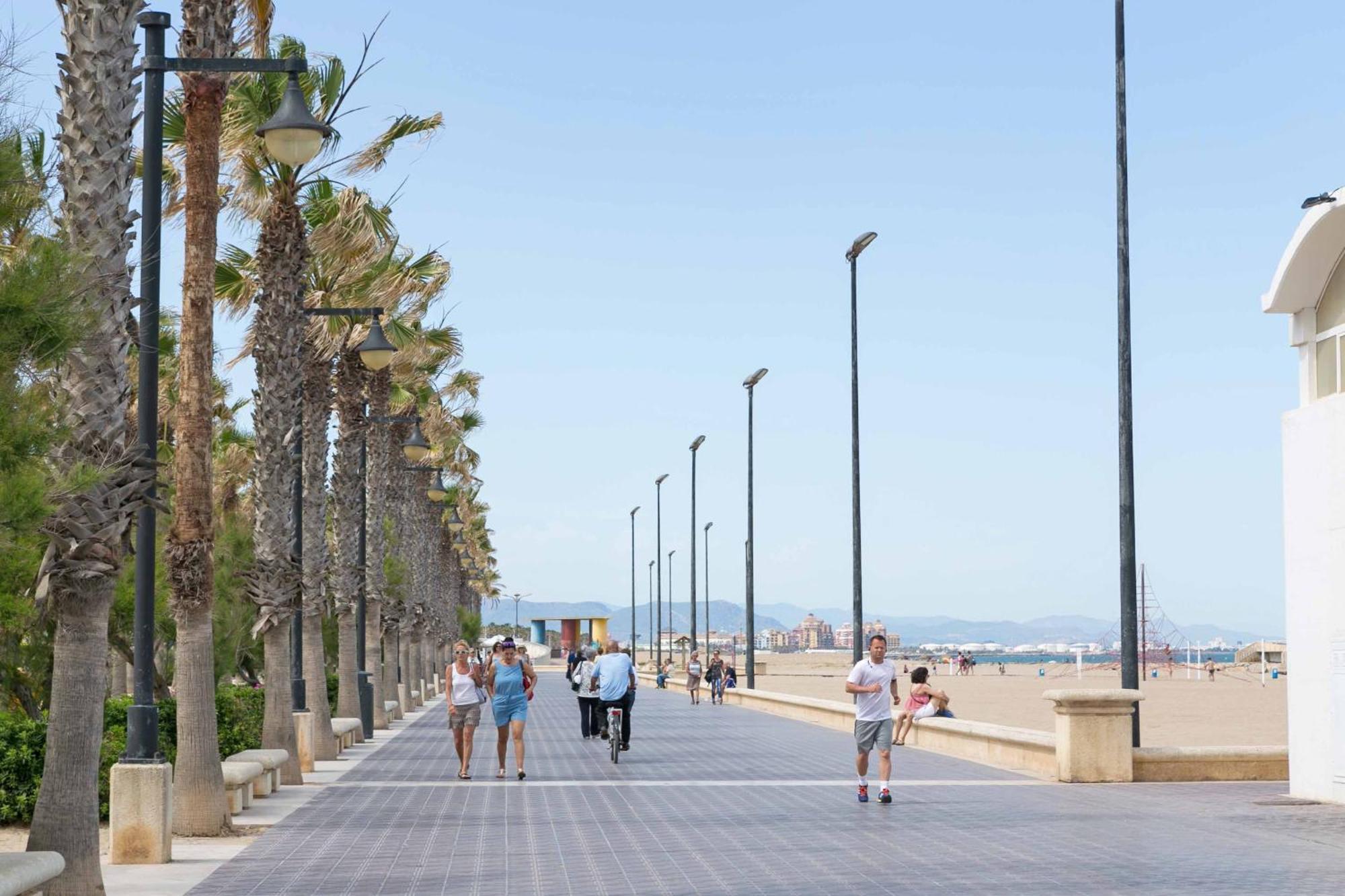 Malvarrosa Las Arenas Access Valensiya Dış mekan fotoğraf